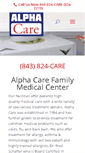 Mobile Screenshot of alphacare.biz